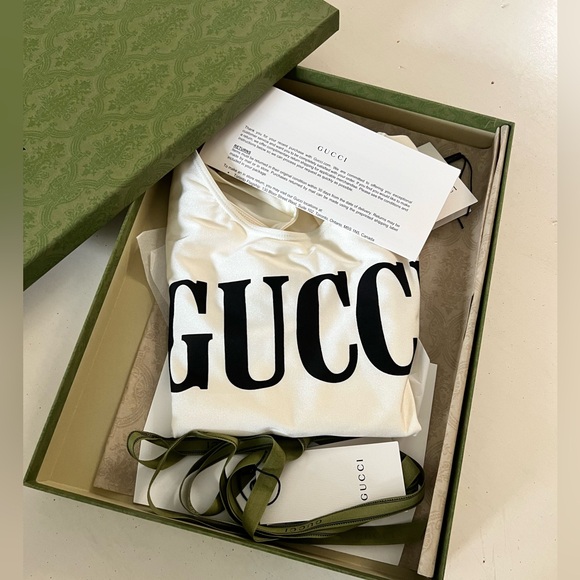 Gucci One-Piece Swimsuit. Tags & Never Worn. - Picture 5 of 6